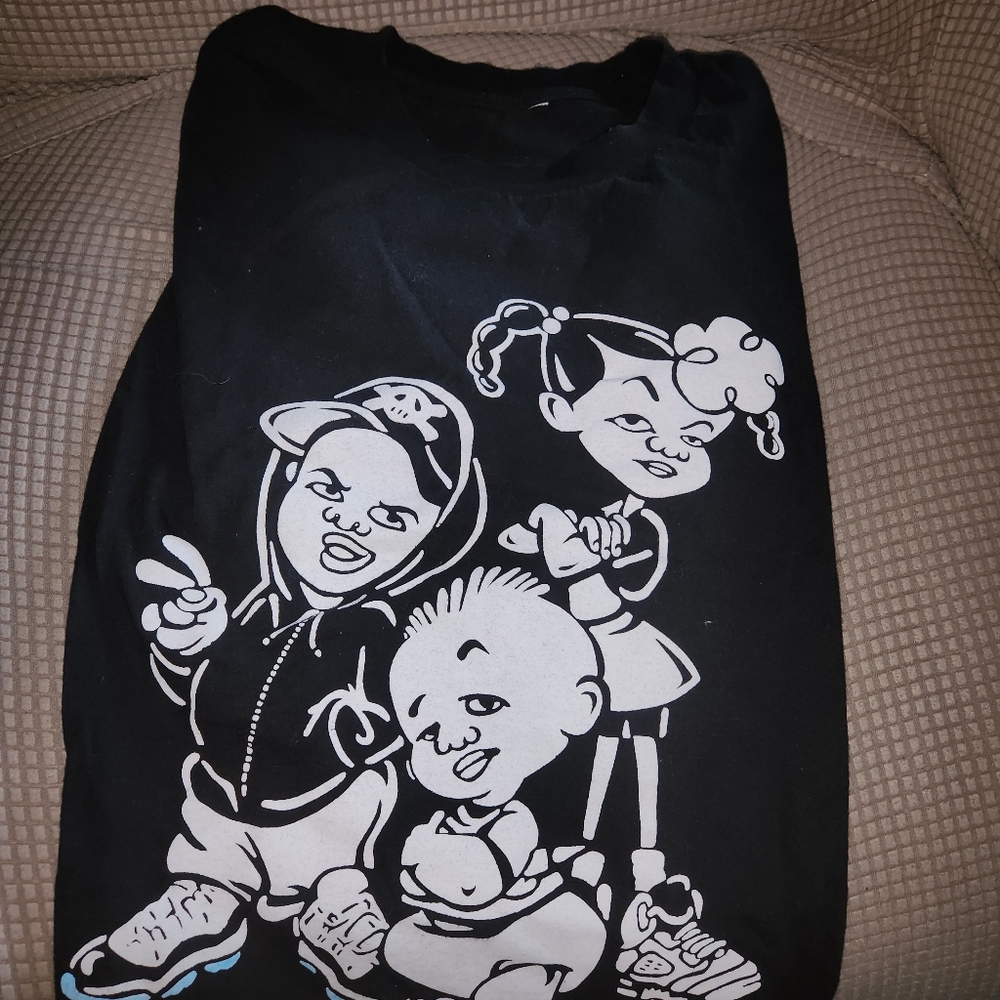 Vintage black bey bey's kids short sleeve t shirt sz XL